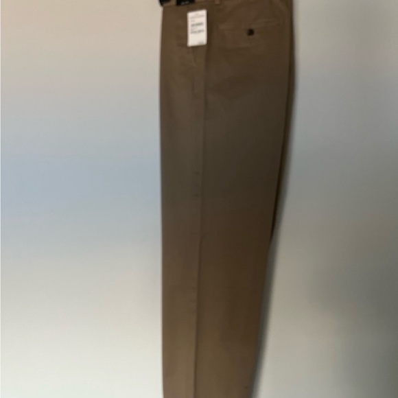 🌺 Nordstrom Men’s Non Iron Chino Taupe Pants- Size 36 x 29 - New - Picture 4 of 10